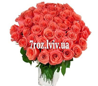 Великий букет помаранчевих троянд