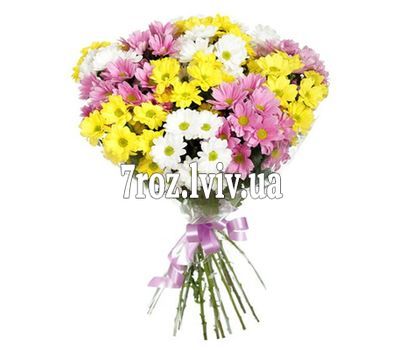 Букет із 11 хризантем