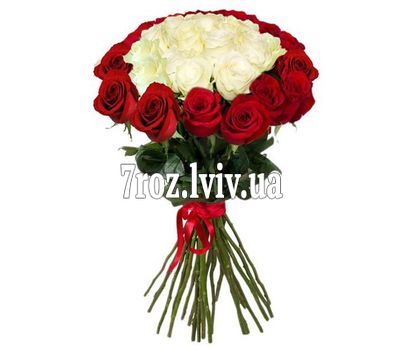 Букет із 35 імпортних троянд