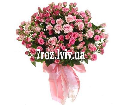 Букет из 25 кустовых роз