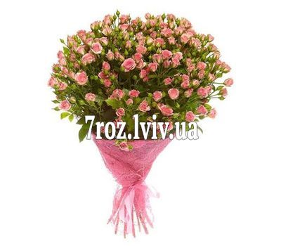 Букет из 35 кустовых роз