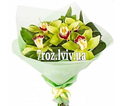 Букет із 5 орхідей