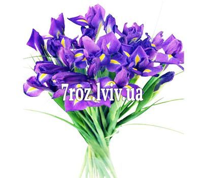 Букет квітів із 21 ірису
